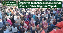 Ücretsiz Biber Dağıtımları Üçgöz ve Gülbahçe Mahalleleri İle Devam Etti