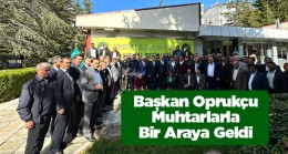 Başkan Oprukçu Muhtarlar Onuruna Yemek Programı Düzenledi