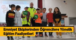 Ereğli Emniyeti Eğitim Faaliyetlerini de İhmal Etmiyor