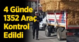 Ereğli’de 4 Günde 1352 araç Denetlendi. 51 Araç Trafikten Men Edildi