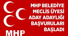 MHP, Belediye Meclis Üyesi Aday Adayları İçin Süreci Başlattı