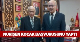 Emirgazi Belediye Başkanı Nurişen Koçak Aday Adaylığı Başvurusunu Yaptı