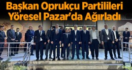 Başkan Oprukçu Partilileri Yöresel Pazar’da Ağırladı