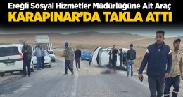 Karapınar İlçesinde Meydana Gelen Trafik Kazasında 4 Kişi Yaralandı