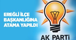 AK Parti Ereğli Teşkilatına Başkan Ataması Yapıldı.