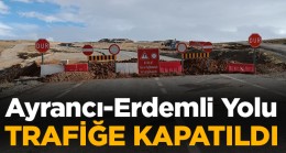 Ayrancı-Erdemli Kar ve Tipi Nedeni İle Trafiğe Kapatıldı