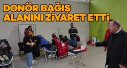 Başkan Oprukçu Kan Bağış Merkezi’ni Ziyaret Etti