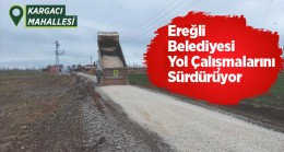 Ereğli Belediyesi Yol Bakım ve Onarım Çalışmalarını Sürdürüyor