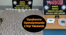 Uyuşturucu Operasyonunda 2 Kişi Gözaltına Alındı