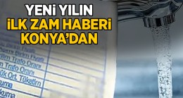 KOSKİ Genel Müdürlüğü’nden Su Fiyatlarına Yeni Yıl Zammı