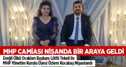 Ereğli Ülkü Ocakları Başkanı Lütfü Tekeli, MHP Yönetim Kurulu Üyesi Özlem Kocabaş İle Nişanlandı