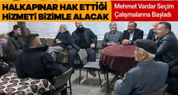 Mehmet Vardar Seçim Çalışmalarına Osmanköseli İle Başladı