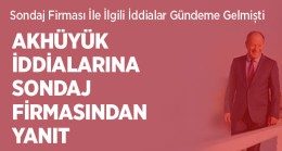 Akhüyük İddiaları İle İlgili Olarak Sondaj Firması Yetkilisinden Açıklama