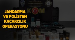 Jandarma ve Polisten Kaçakçılık Operasyonu