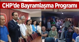 CHP’de Bayramlaşma Programı Düzenlendi. Katılım Geçen Bayrama Göre Çok Az Oldu