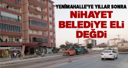 Ereğli Belediyesi Ekipleri, Yenimahallede Asfalt ve Yol-Kaldırım Çalışmalarına Başladı