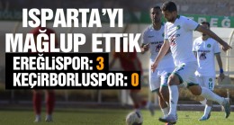 Ereğlispor Ligin Üçüncü Haftasında Kendi Evinde Galip