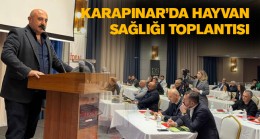 Karapınar’da Düzenlenen Toplantıda Hayvancılık ve Hayvan Sağlığı Ele Alındı