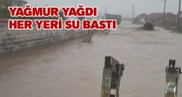 Yağmur Nedeni İle Oluşan Sel Tarlalarda Hasara Neden Oldu