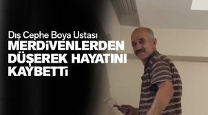 Dış Cephe Boya Ustası, Merdivenlerden Düşerek Hayatını Kaybetti