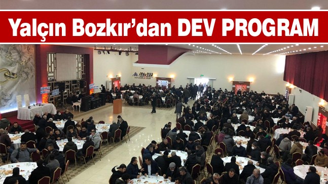 Şoförler Odası’ndan Yoğun Katılımlı Birlik ve Beraberlik Yemeği