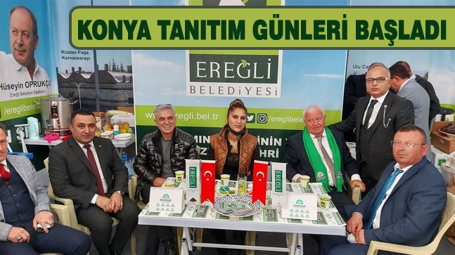 İstanbul’da Konya Tanıtım Günleri Fuarı Başladı