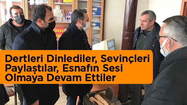 AK Parti Ereğli İlçe Teşkilatından Esnaf odası ve Esnaf Ziyaretleri