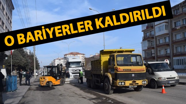 Ereğli Emniyet Müdürlüğü Önündeki Yol Yeniden Çift Şerit