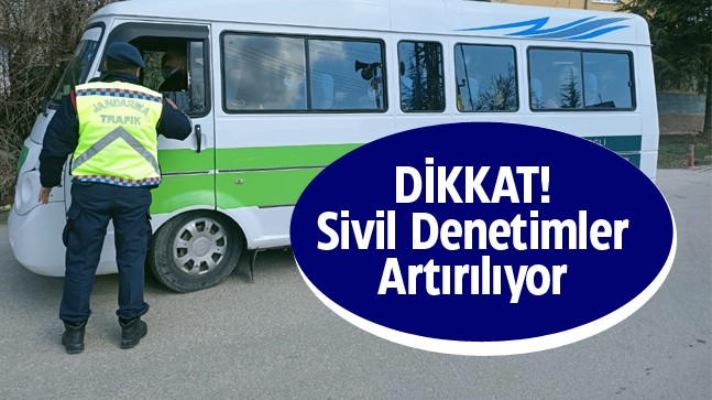 Toplu Taşıma Araçlarında Sivil Ekiplerle Denetim Yapıldı