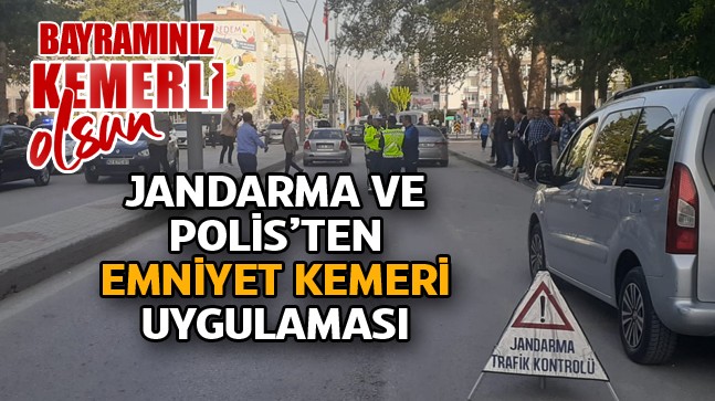 Ereğli’de “Bayramınız Kemerli Olsun” Uygulaması Yapıldı