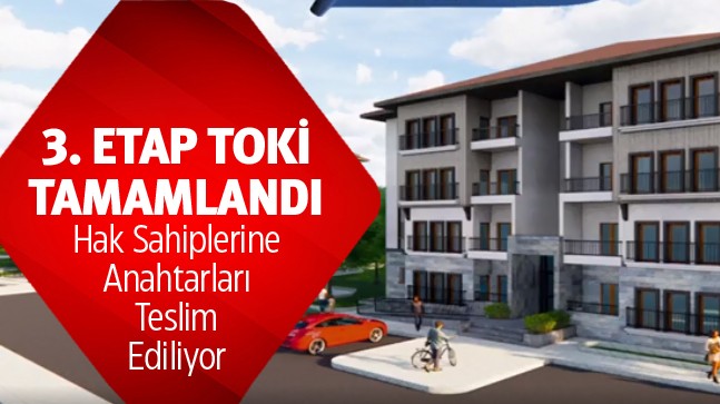 Halkapınar 3. Etap TOKİ Konutları Hak Sahiplerine Teslim Ediliyor