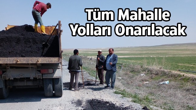 Havalar İyileşti, Yol Bakım ve Onarım Çalışmaları Başladı