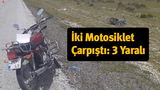 Ereğli’de 2 motosiklet Çarpıştı: 3 Kişi Yaralandı