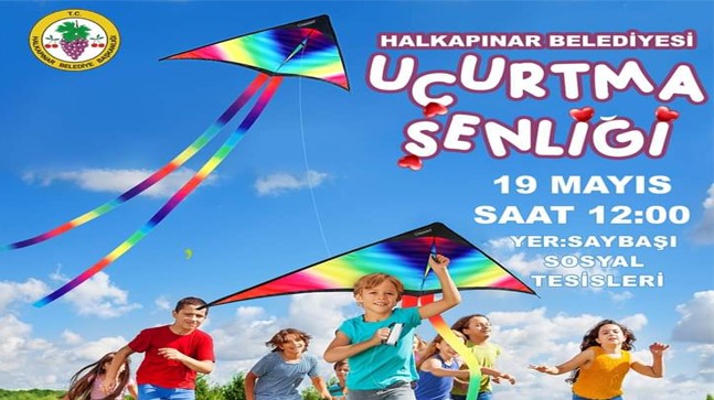 Halkapınar Belediyesi Uçurtma Şenliği Düzenleyecek