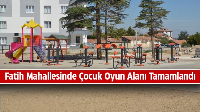 Ereğli Belediyesi, Mahallelerde Park ve Oyun Alanları Yapımına Devam Ediyor