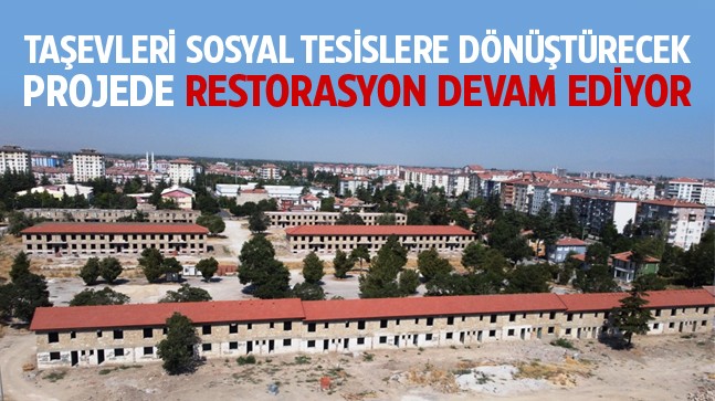 Ereğli Belediyesinin Sosyal Projelerinden Korkut Ata Sosyal Tesisleri’nde Restorasyon Hızla Devam Ediyor