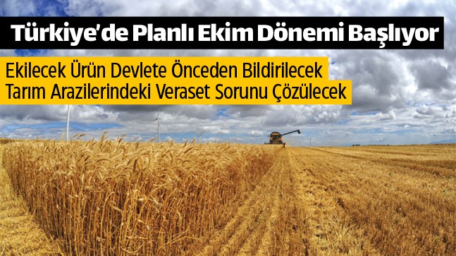 Tarım ve Orman Bakanlığı, Yeni Projesini Ekim Ayı’nda Meclise Sunacak