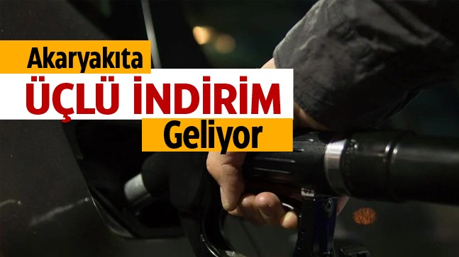 Motorin, Benzin ve LPG’ye İndirim Geliyor