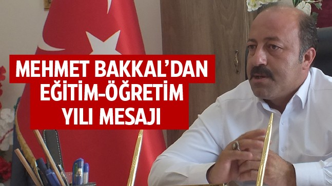 Halkapınar Belediye Başkanı Mehmet Bakkal’dan Eğitim-Öğretim Yılı Mesajı