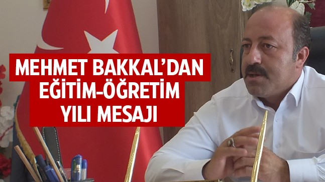 Halkapınar Belediye Başkanı Mehmet Bakkal’dan Eğitim-Öğretim Yılı Mesajı