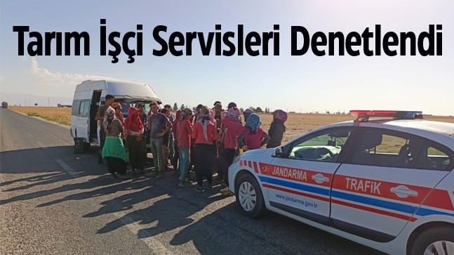 İşçi Taşıyan Servis Araçları Denetlendi. 3 Araca İşlem Yapıldı