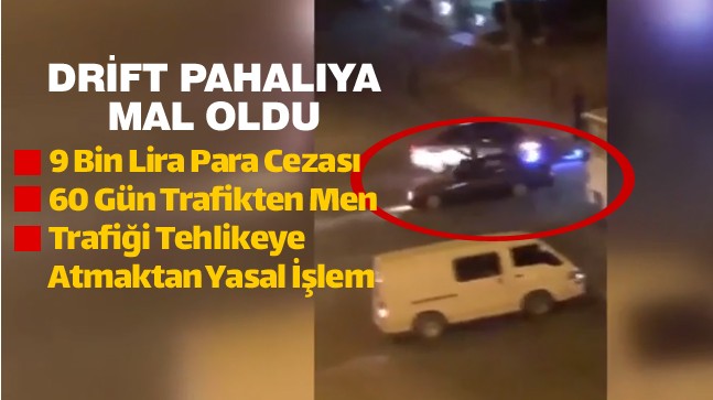 Trafik Güvenliğini Tehlikeye Atan Sürücü Cezasız Kalmadı