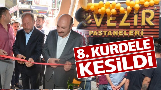 Vezir Pastaneleri Çarşı Şubesinin Açılışını Yaptı