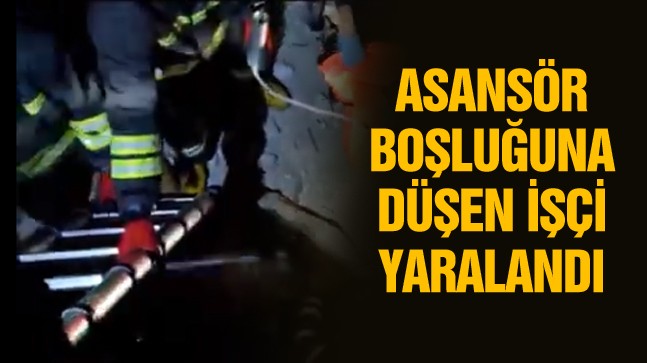 Ereğli’de Asansör Boşluğuna Düşen İnşaat Bekçisi Yaralandı