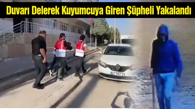 Kuyumcu Dükkanını Soymaya Kalkan Şüpheli Yakalandı