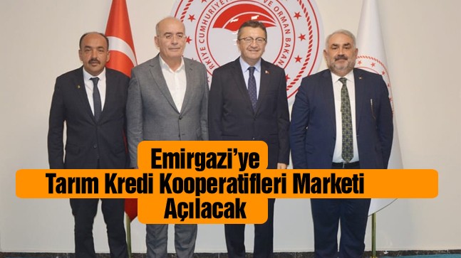 Emirgazi Projelerini Ankara’da Değerlendirdiler