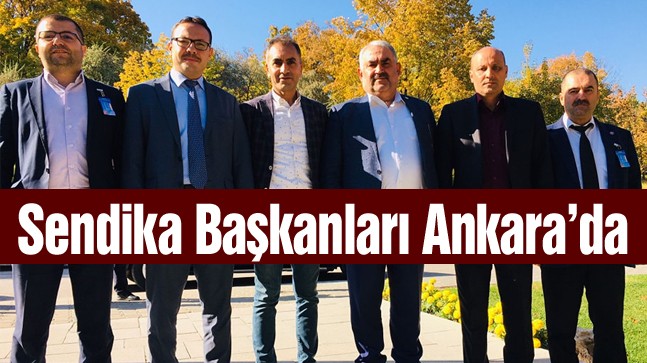 Etyemez, Ereğlili Sendika Başkanlarını Ankara’da Ağırladı