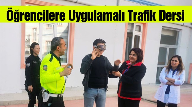 Yükseliş Kolejinde Uygulamalı Trafik Eğitimi