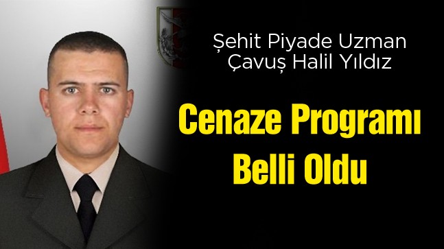 Ereğlili Şehit Halil Yıldız’ın Cenazesi Meydanbaşı’na Defnedilecek