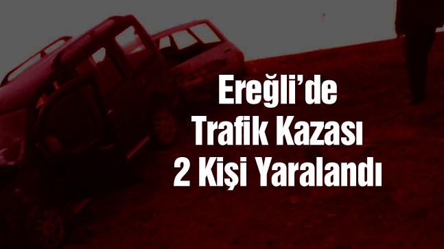 Ereğli-Karaman Yolunda Trafik Kazası: 2 Yaralı